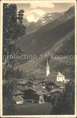 Kippel Loetschen Bietschhorn Kat. Kippel