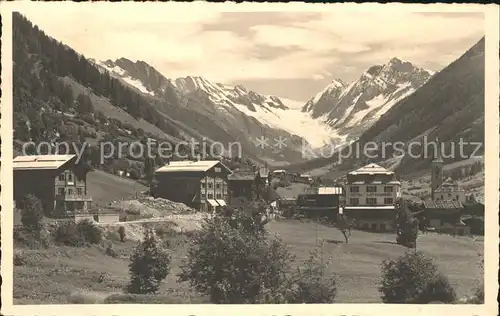 Kippel Loetschental Anengrat Loetschenluecke Schienhorn Kat. Kippel