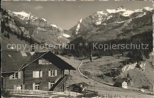 Kiental Haus Gornern Buettlassen Gamchiluecke Bluemlisalp Kat. Kiental