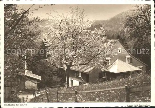 Sulzbach Uster Reute Haus  Kat. Sulzbach