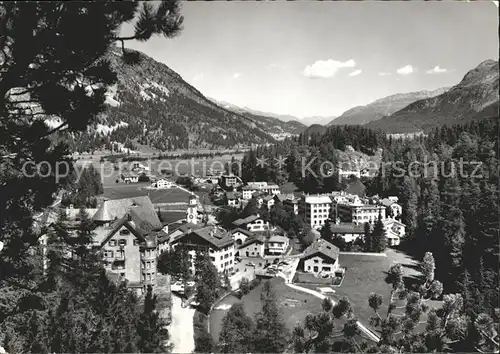 Sils Maria Graubuenden Ortsansicht Kat. Sils Maria