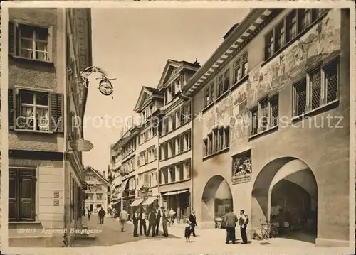 Appenzell IR Hauptstrasse  Kat. Appenzell