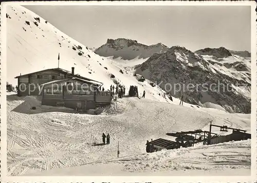 Weisshorn Arosa Sattelhuette Ski Club Skifahren Kat. Weisshorn