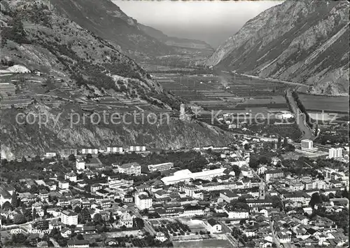 Martigny VS Ortsansicht Kat. Martigny