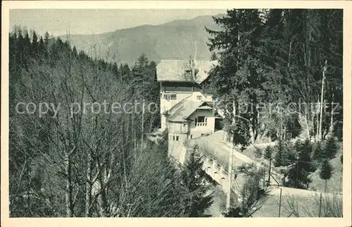 Berchtesgaden Leubners Fremdenheim Schloss Gmundberg Kat. Berchtesgaden