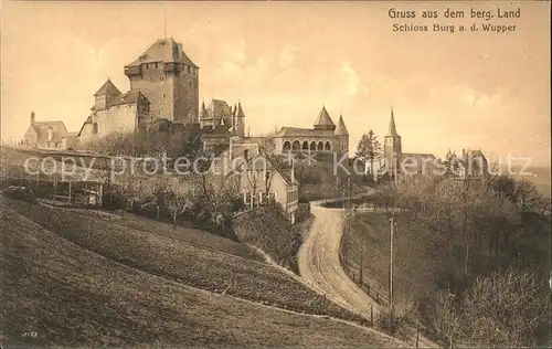 Burg Wupper Schloss  Kat. Solingen