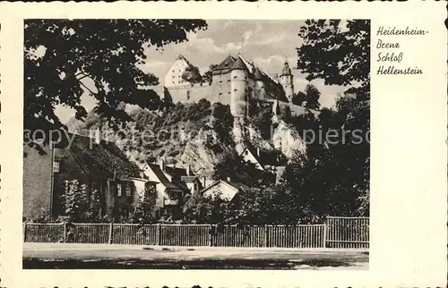 Heidenheim Brenz Schloss Hellenstein / Heidenheim an der Brenz /Heidenheim LKR