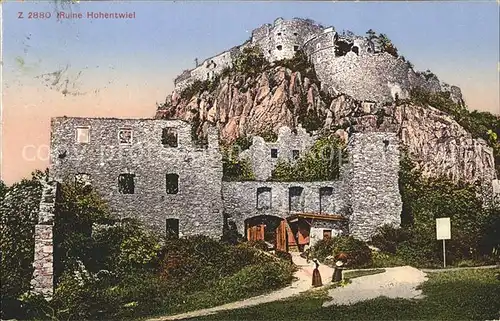 Hohentwiel Ruine Kat. Singen (Hohentwiel)