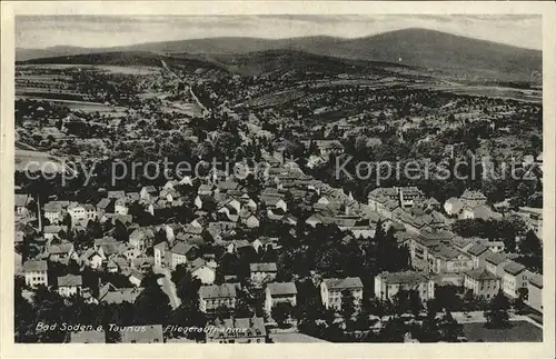 Bad Soden Taunus Fliegeraufnahme  Kat. Bad Soden am Taunus