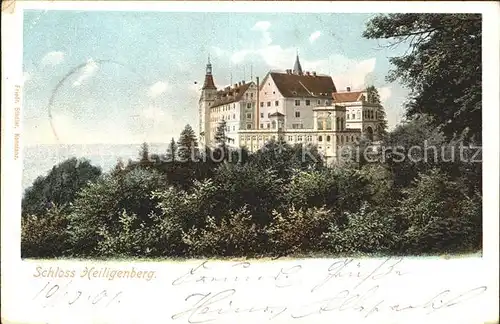Heiligenberg Baden Schloss Kat. Heiligenberg