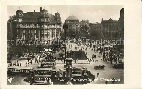 Berlin Potsdamerplatz Verkehsturm Kat. Berlin