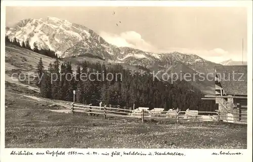 Rossfeldhuette Ski Club Kat. Berchtesgaden