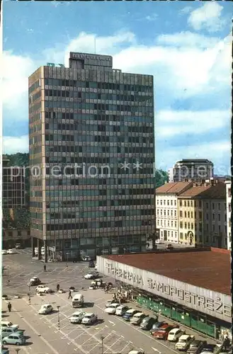 Ljubljana Metalka Hochhaus Einkaufszentrum Kat. Ljubljana