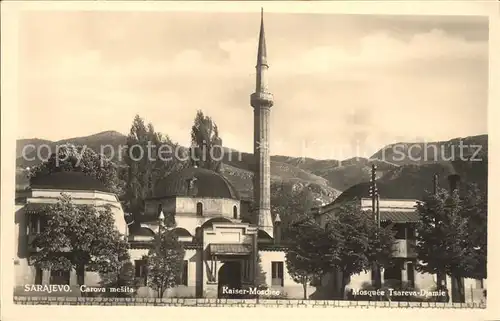 Sarajevo Careva dzamija Kaiser Moschee Kat. Sarajevo
