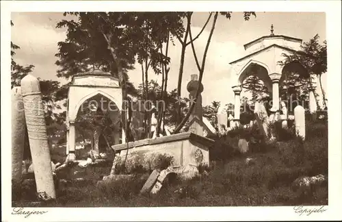 Sarajevo Muslimansko groblje Friedhof Kat. Sarajevo