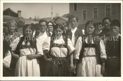 Sarajevo Bosanska nosnja Trachten Kat. Sarajevo