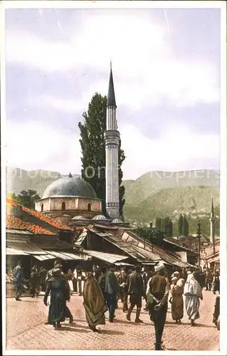 Sarajevo Dzamija kod Bascarsije Moschee Kat. Sarajevo