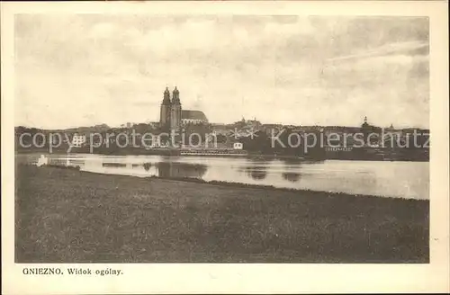 Gniezno Widok ogolny Kathedrale Kat. Gnesen Posen