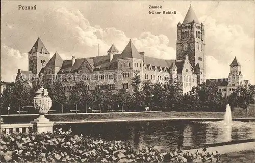 Poznan Posen Zamek Schloss Kat. Poznan