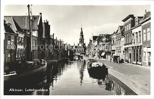 Alkmaar Luttekouddorp Kanal Kahn Kat. Alkmaar