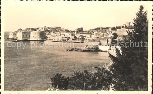 Dubrovnik Ragusa Blick auf die Altstadt Festung Kat. Dubrovnik