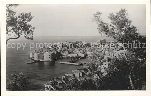 Dubrovnik Ragusa Blick auf die Altstadt Festung Kat. Dubrovnik