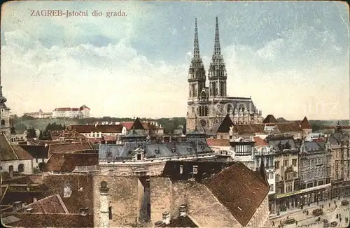 Zagreb Jstocni dio grada Kirche Kat. Zagreb