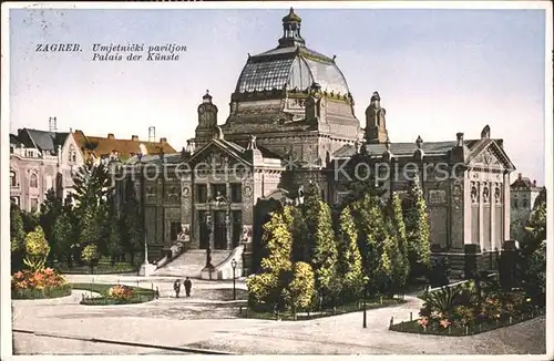 Zagreb Palais der Kuenste Kat. Zagreb