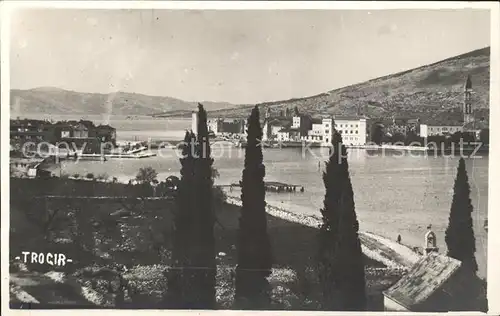 Trogir Trau Partie am Wasser Kat. Trogir