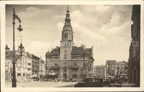 Troppau Sudetengau Stadthaus Kat. Opava