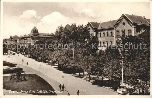 Zagreb Prilaz Dure Dezelica Sveuciliste Kat. Zagreb