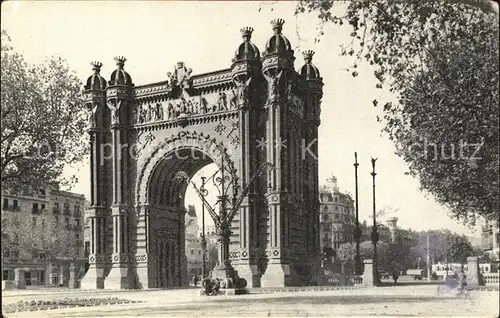 Barcelona Cataluna Arco de Triunfo Kat. Barcelona