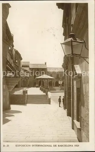 Barcelona Cataluna Exposicion internacional de Barcelona 1929 Kat. Barcelona