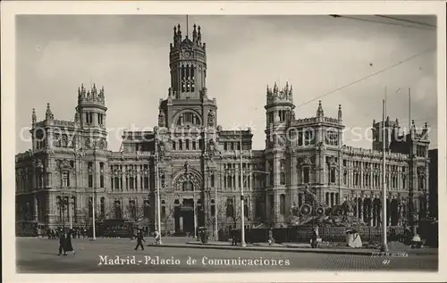 Madrid Spain Palacio de Comunicaciones Kat. Madrid