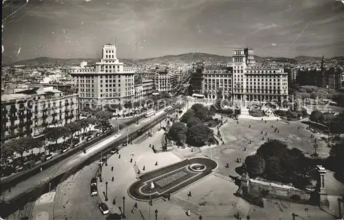 Barcelona Cataluna Plaza de Cataluna Kat. Barcelona