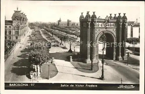 Barcelona Cataluna Salon Salon de Victor Pradera Kat. Barcelona