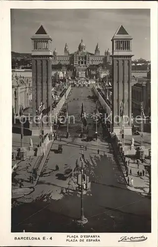 Barcelona Cataluna plaza de Espana Kat. Barcelona