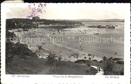 Santander Playa de la Magdalena Kat. Santander