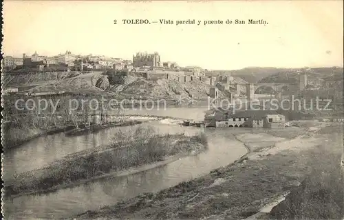 Toledo Castilla La Mancha puente de san Martin Kat. Toledo