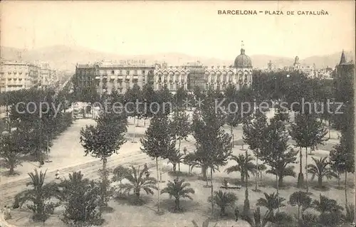 Barcelona Cataluna Plaza de Cataluna Kat. Barcelona