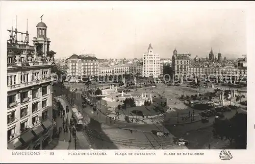 Barcelona Cataluna Plaza de Cataluna Kat. Barcelona