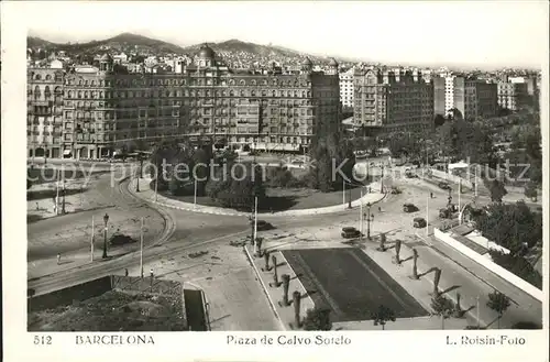 Barcelona Cataluna Plaza de Calvo Sotelo Kat. Barcelona