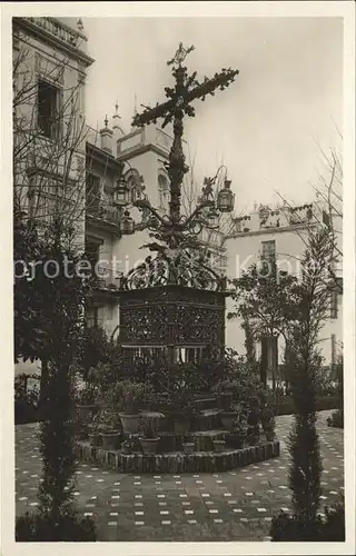 Sevilla Andalucia Plaza de Santa Cruz Kat. Sevilla 