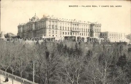 Madrid Spain Palacio Real campo del Moro Kat. Madrid