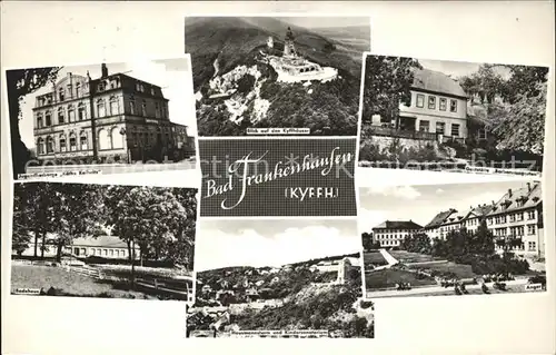 Bad Frankenhausen Jugendherberge Kyffhaeuser Badehaus Kat. Bad Frankenhausen