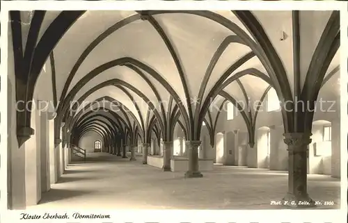 Hattenheim Rheingau Kloster Eberbach Dormitorium Kat. Eltville am Rhein