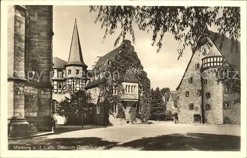 Marburg Lahn Deutsch Ordenshaus  Kat. Marburg