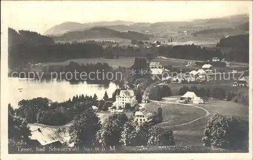 Titisee Ortsansicht Kat. Titisee Neustadt