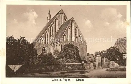 Wiek Ruegen Kirche Kat. Wiek