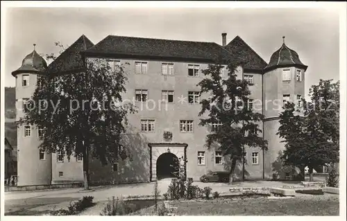 Kuenzelsau Altes Schloss Lehrerseminar Kat. Kuenzelsau